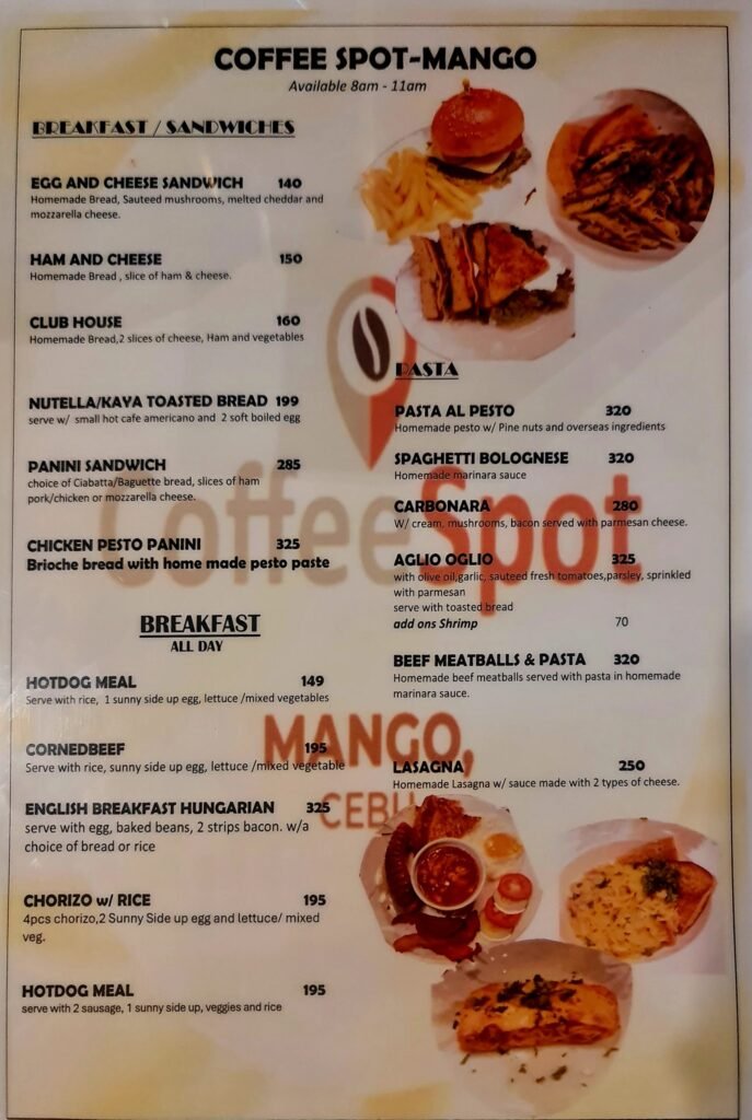 COFFEE SPOT – MANGO CEBU 6