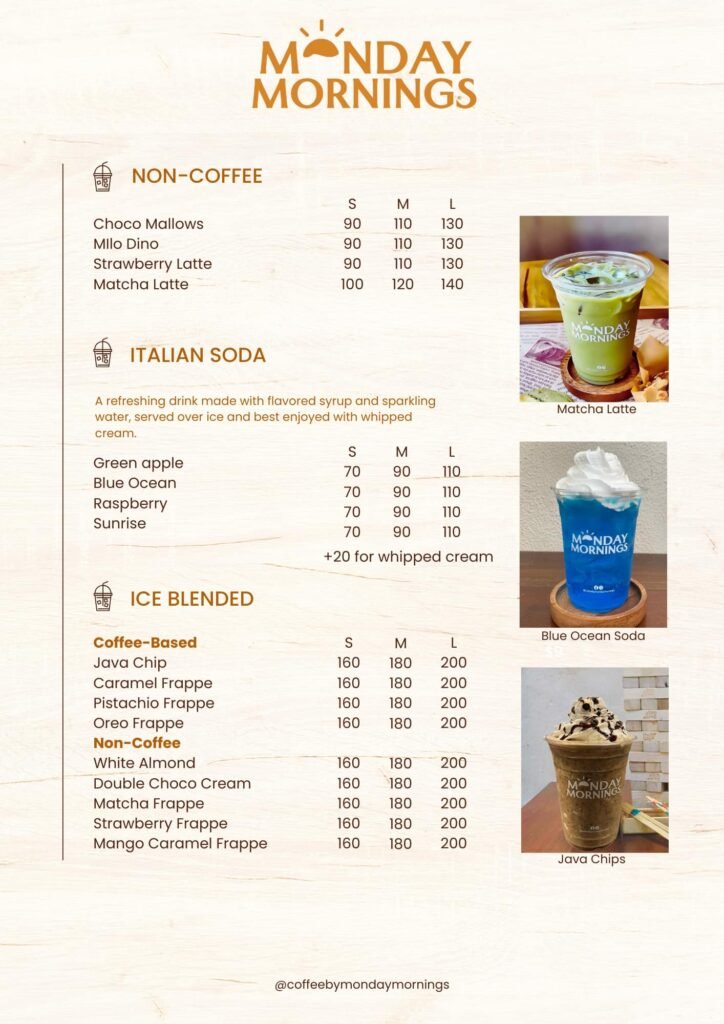 Coffee by Monday Mornings 12