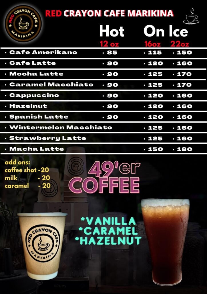 Red Crayon Cafe Marikina 4