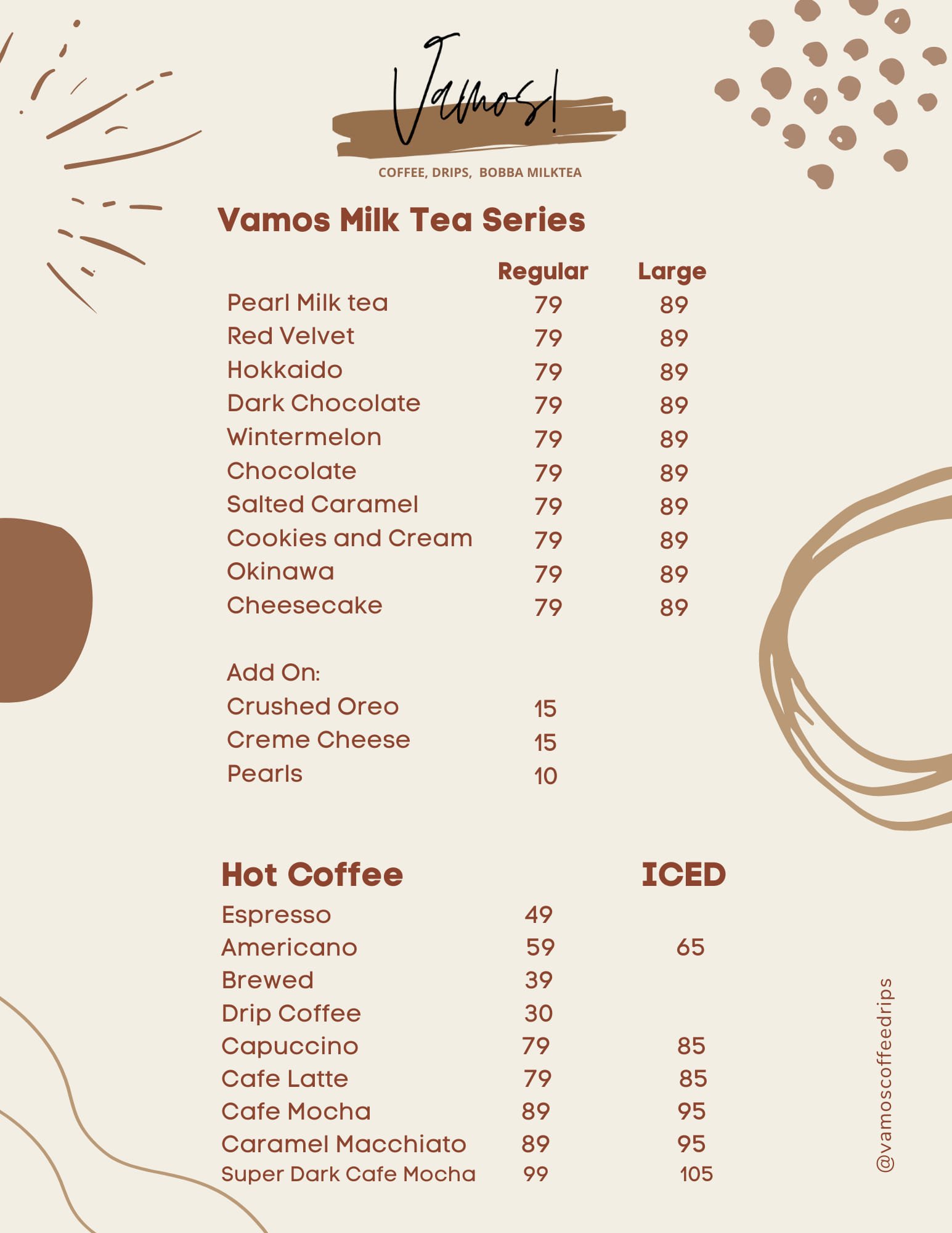 Vamos Cafe – Coffee and Milktea Cebu 2